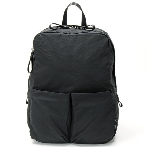 [MONICA] Front Pocket Backpack MONI00203 Dark Gray (15)
