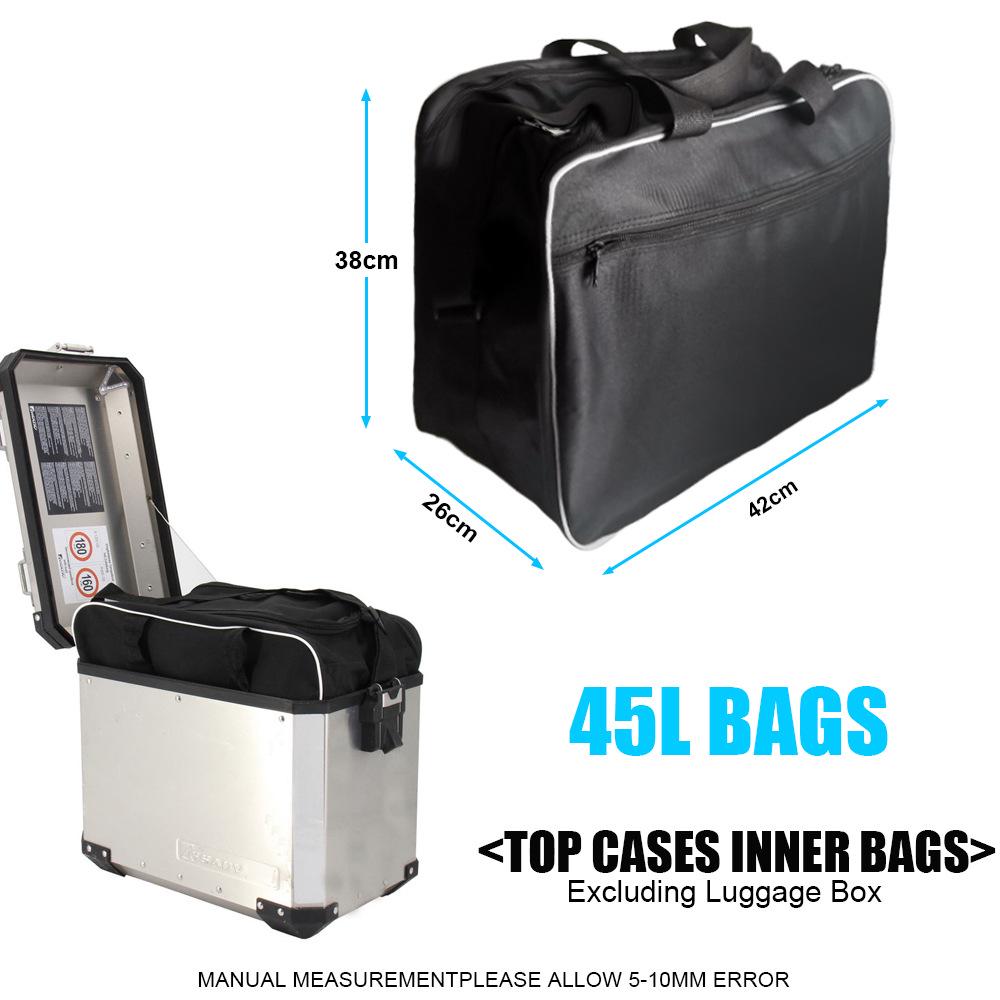 BMW R1200GS ADV Black Motorcycle Luggage Bag Liner Set