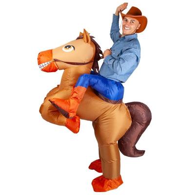 Big Tail Horse Inflatable Costume, Adult