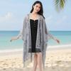 Breathable Sunshade Thin Large Scarf Sunscreen Seaside Vacation Cloak  Women