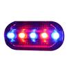 HBing Red/Blue LED Shoulder Clip Warning Light