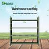 Bosley 4-Layer Military Green Warehouse Storage Shelf