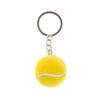 6 Color Key Chain Tennis Ball Metal Keychain Car Key Chain Key Ring sports chain sliver color pendant
