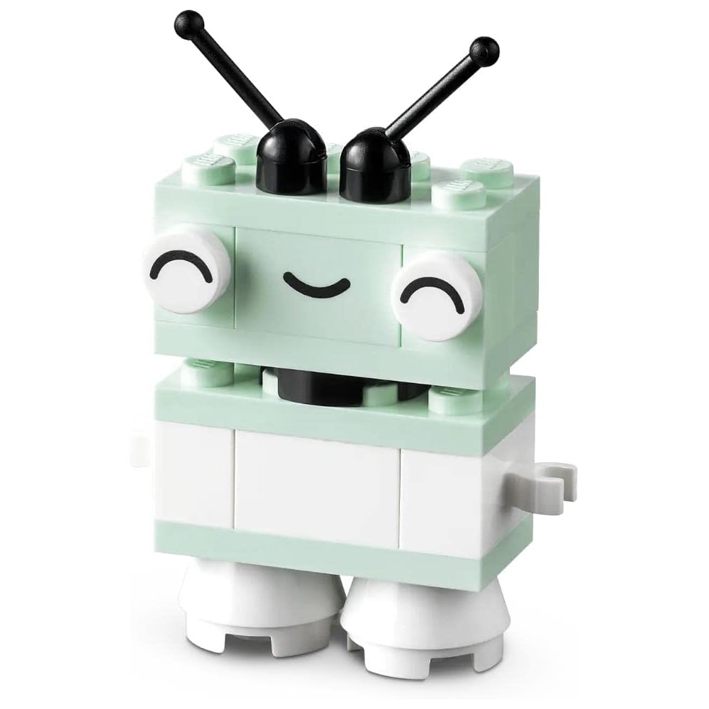 LEGO Classic Idea Pieces Pastel Colors 11028 Creative Building Blocks Educational Toy for Boys and Girls Ages 5 and Up