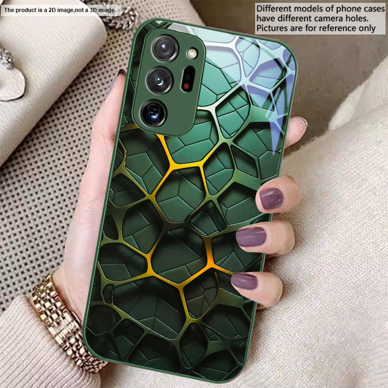 Hexagonal Honeycomb Core For Samsung A01 A02 03 Core 04 05 06 10 12 13 14 5G 15 16 M02 12 Note 8 9 10 20 Glass Ultra Phone Case