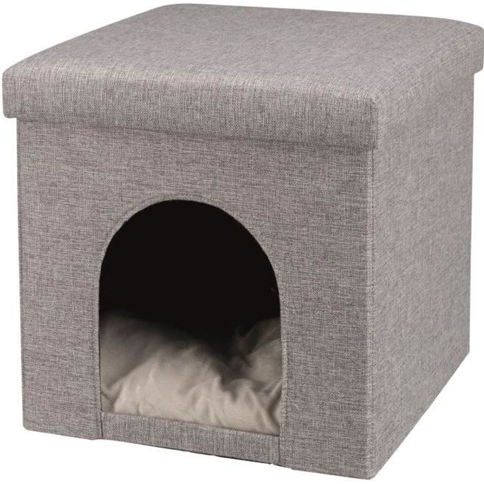 TRIXIE Koselig skjulested Alois - 38x40x38cm - Grå - For katt