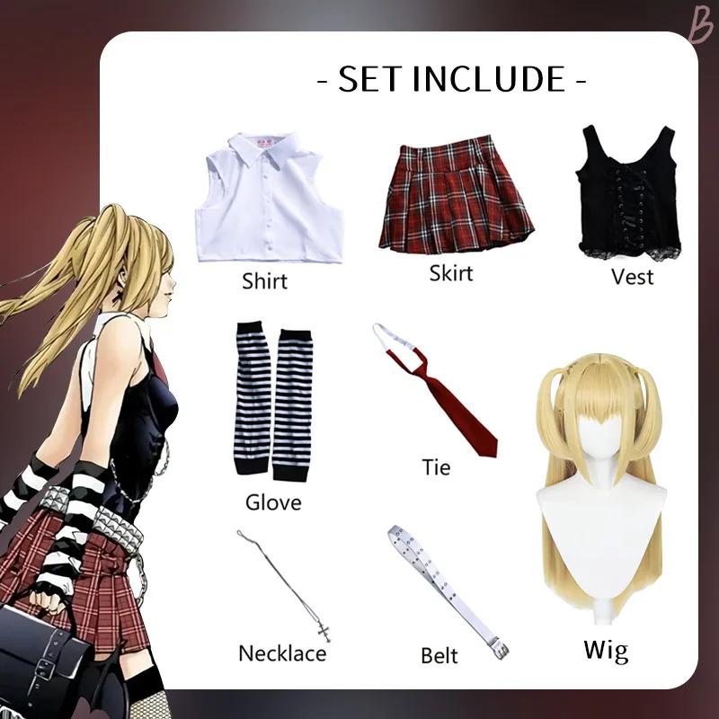 MisaMisa Cosplay Costume JK Carnival Anime Halloween Party Costumes Masquerade Women Uniform