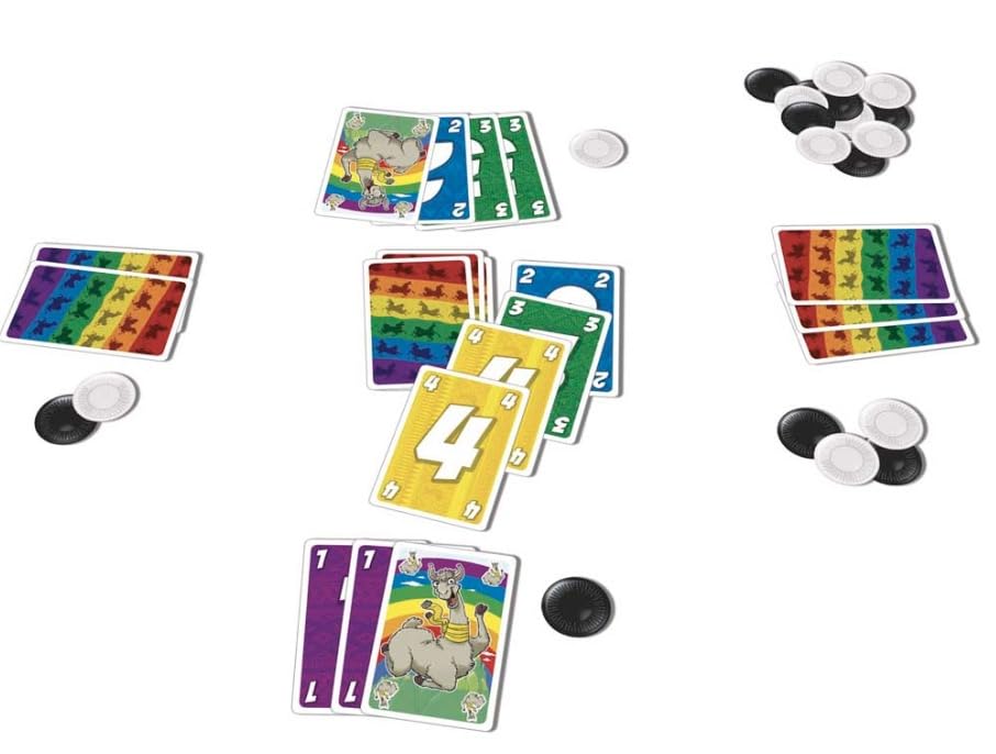 Mobius Games Card Game Llama Japanese Edition Board Game for 2-6 players, ages 8 and up, 20 minutes