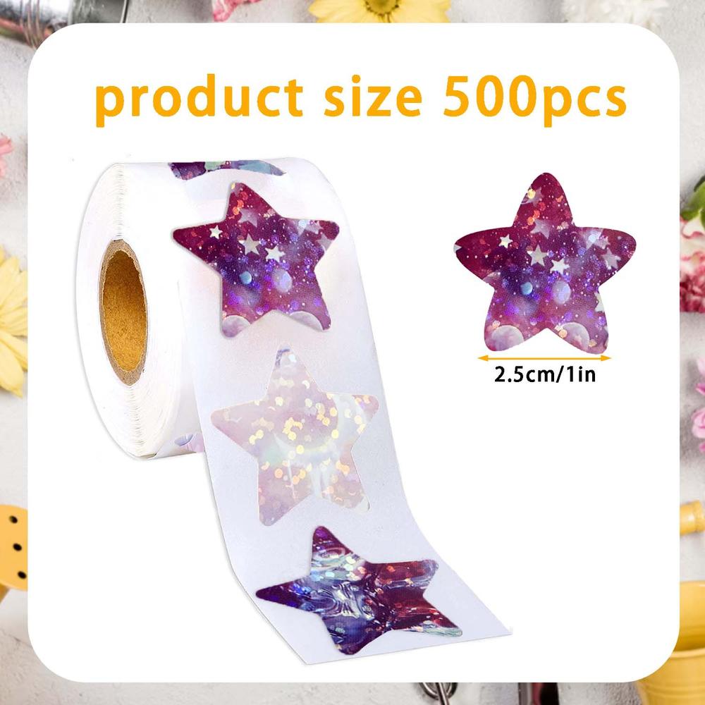 

Colorful Students Stickers 500pcs/roll Pink Bow Seal Stickers Decoration Stationery Stickers for Decoration Packaging Crafts