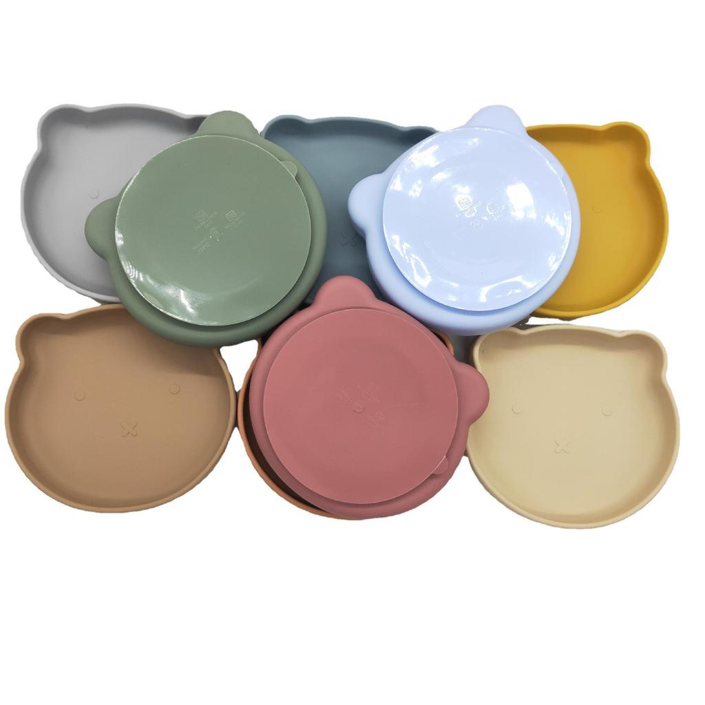 Silicone Suction Cup Feeding Bowl for Toddlers and Children