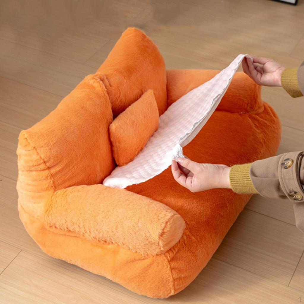 Cat Sofa ,Pet Lounger ,Modern Kennel Nest ,Velvet Non Slip, Pet Couch Bed for Puppy All