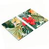Stylish and Durable Glass Boards with Hawaiian Flower Print 2x40x52 Cm