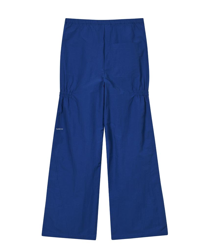 Taibseobiseu Split Seam Embroidery Pants [Blue]