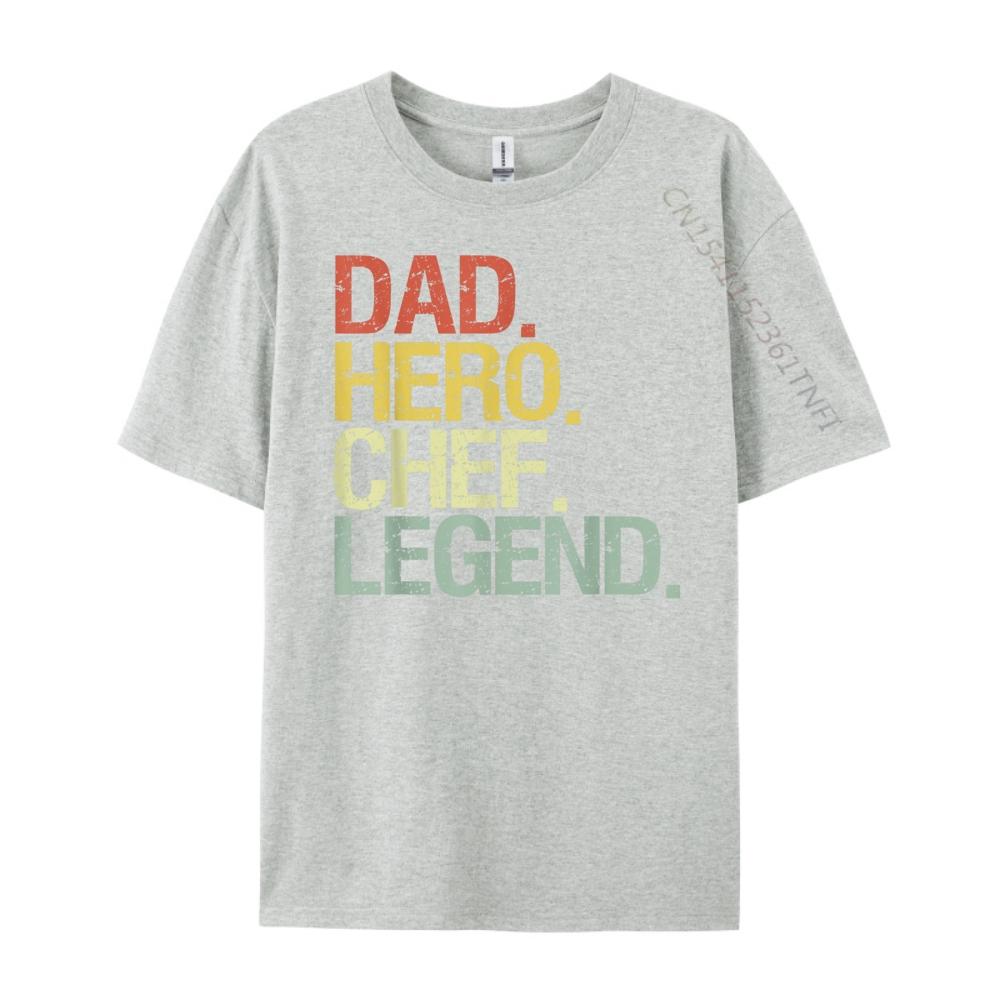 Funny Chef Legend Dad Vintage T Shirts SOFT Streetwear Men Classic Mens Korean Fashion Sale Halloween
