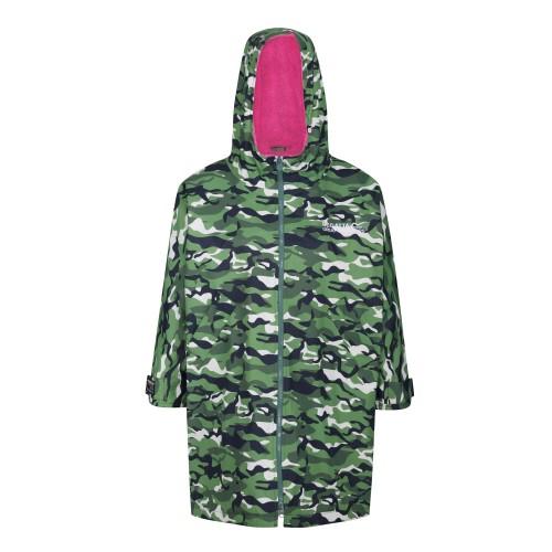 Regatta Childrens/Kids Camouflage Waterproof Changing Robe