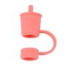 Reusable Straw Tip Caps Splashproof Straw Tips Lids Silicone Straw Tips Covers  8 Mm Straw Tip