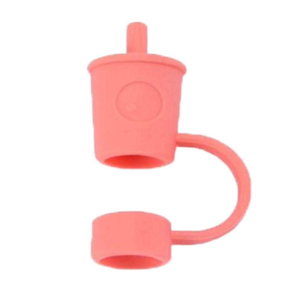 Reusable Straw Tip Caps Splashproof Straw Tips Lids Silicone Straw Tips Covers  8 Mm Straw Tip