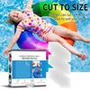 120 Stück Aufblasbarer Flicken Reparaturset Wasserfest Stark Klebend Luftdicht Transparentes PVC Luftmatratzen Flicken Set für Schlauchboote Kajaks Kanus