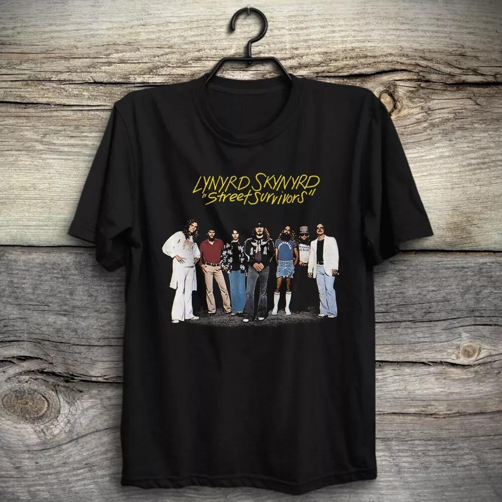 Lynyrd Skynyrd Street Survivors Gary Rossington Collins T-shirt Vintage S