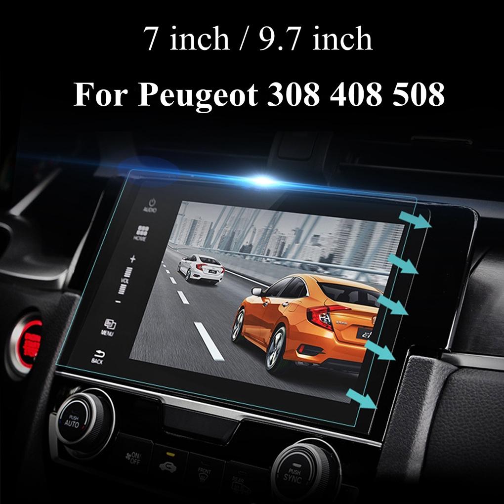 For 208 408 508 308 308S Center Control DVD Screen Protector GPS Navigator Tempered Glass Film Cover 7 Inch 152 91