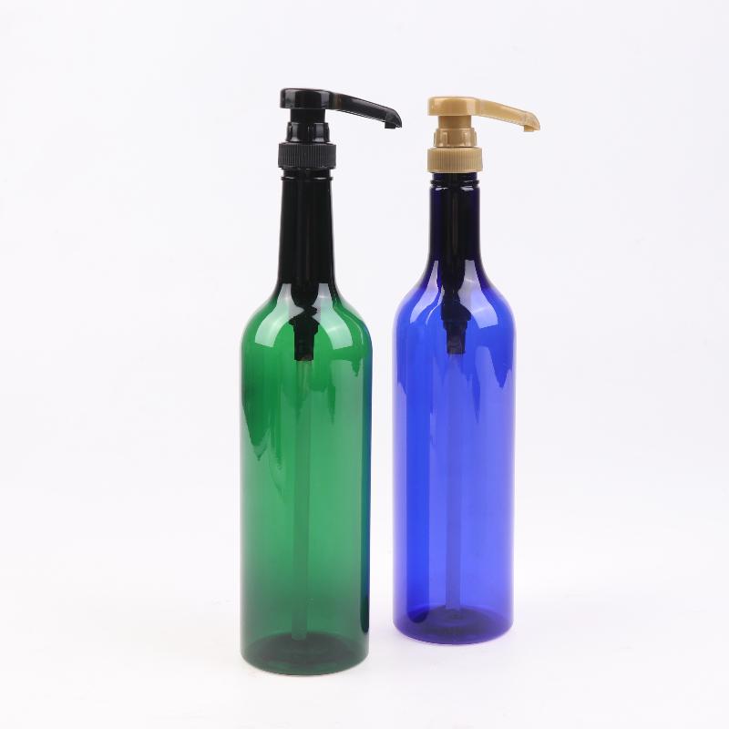 1 Pcs 750Ml Colorful Pet Bottle Coffee Syrup Bee Drip Storage Dispenser Pump Bottle Squeeze Milk Bottle Honey Jar Container