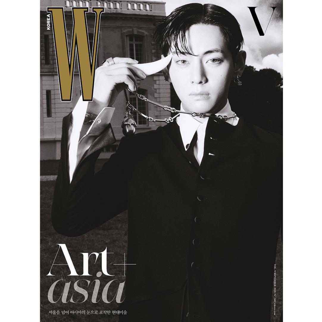 

W MAGAZINE KOREA 2025 Том. 9 - ОБЛОЖКА : Ви из BTS B