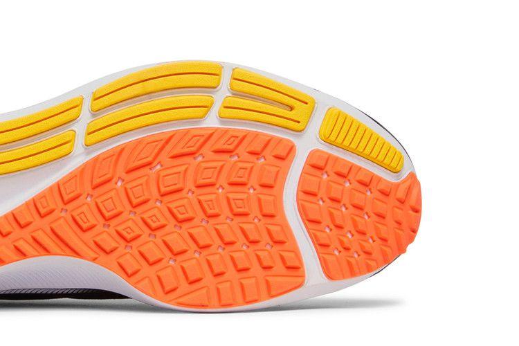 Nike Air Zoom Pegasus 37 Black Bright Mango Men's Sneakers