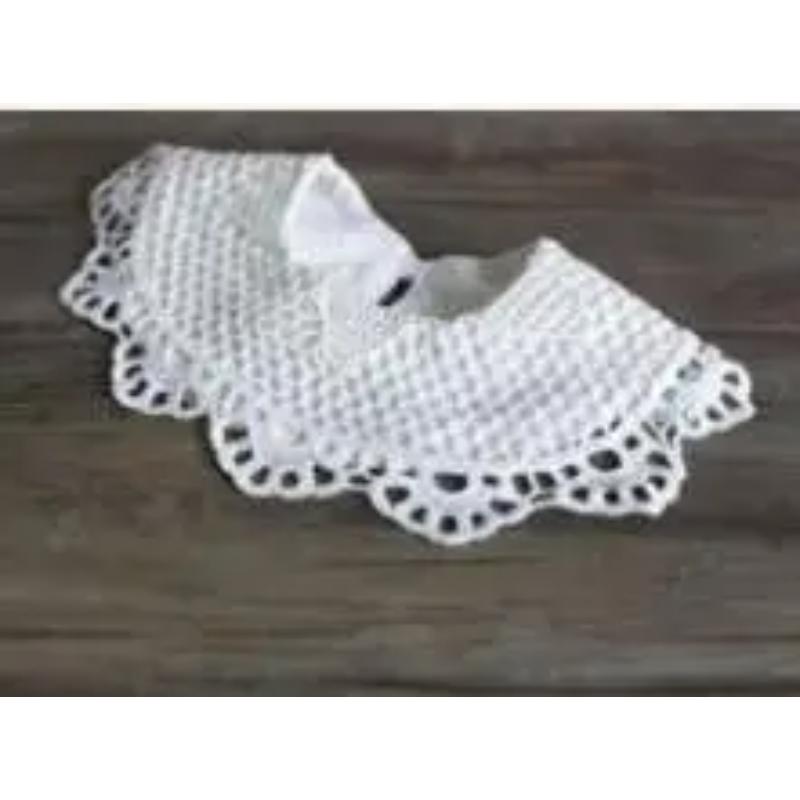 Brand New Baby Girls 100% Cotton Lace Bibs Baby Burp Cloths 0-3Year