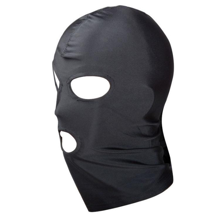 SM Roleplay Mask with Mouth and Eye Openings - Couples Intimacy Accessory