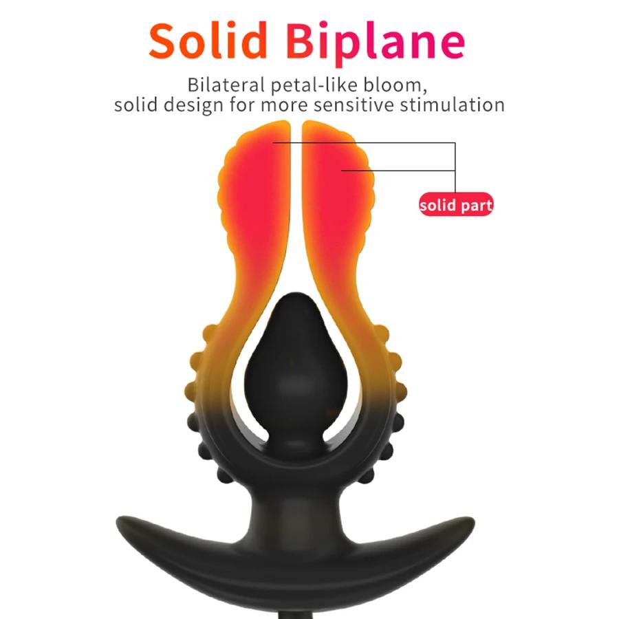 Nafukovací anální anální dilatátor bez vibrátoru Masážní přístroj prostaty Vaginální dilatátor G Stimulátor expanze bodu G Anální sexuální hračky pro dospělé