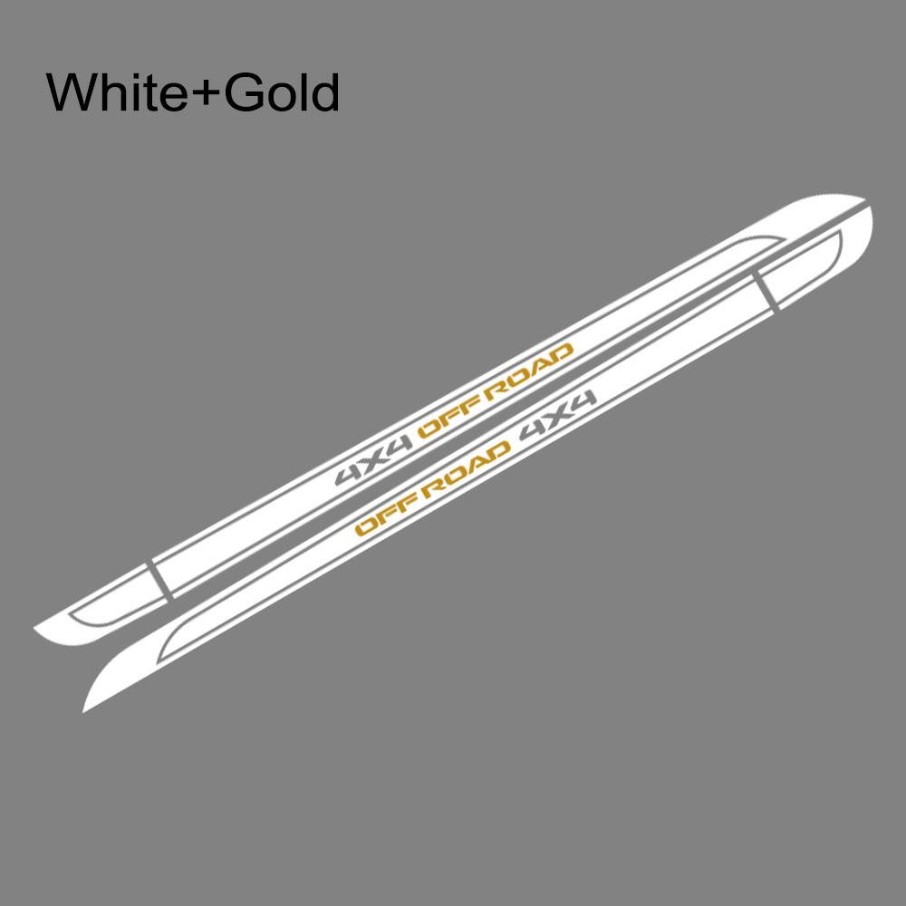 Car 4X4 Offroad Sticker for Toyota Hilux Revo Vigo Rocco SR5 Door Side Sport Decor Decal Vinyl Film Cover Auto Accessories