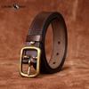 Retro Lady Style Belt for Women, Top Layer Cowhide, Retro Fashion, Versatile Denim Leather Belt