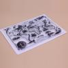 Clear Stamps Silicone Clear Stamp Seals Card Making Stamps 3D Scrapbooking Journaling Photo Journal Album Decors Stamps