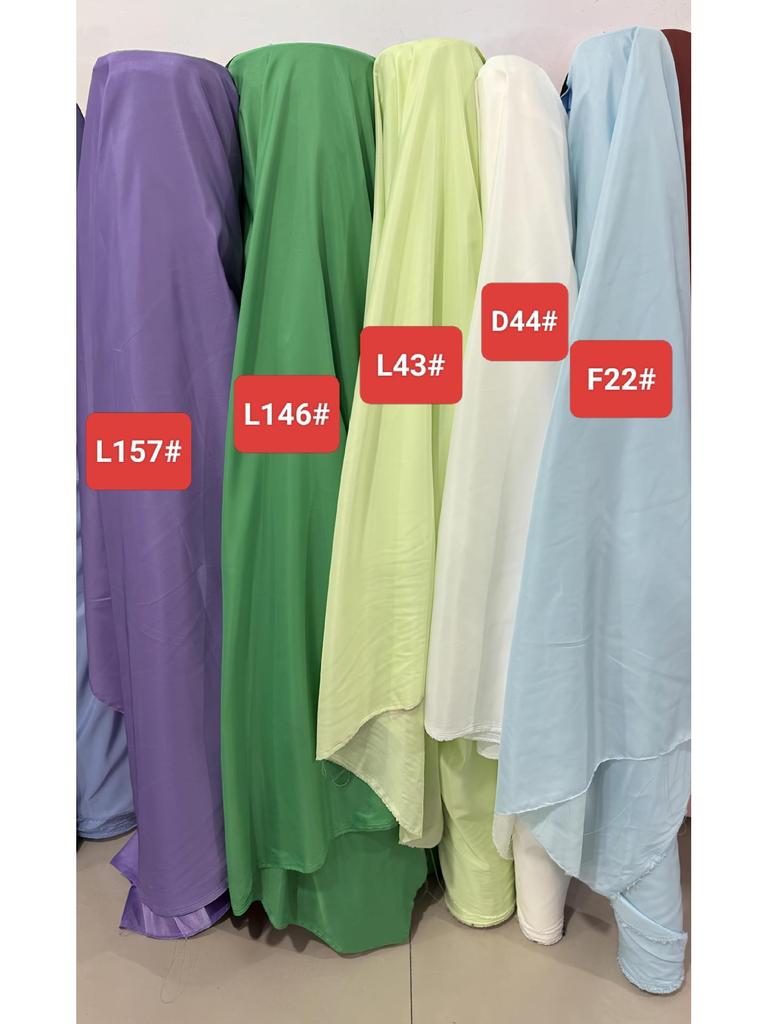 Polyester Pongee Solid Color Lining for Suits and Cashmere Coats