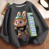 Children's Casual Round-neck Hoodies, Cute Long-sleeved Hoodies for Boys and Girls In Spring and Autumn