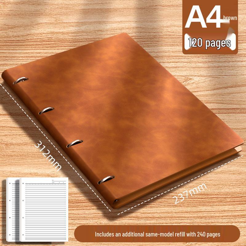 A4 Loose-Leaf Removable Notebook - 2026 New Model Business B5 Diary, Custom Made