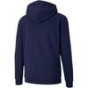 Puma Logo Hooded Long Sleeve Jacket Men Jackets Navy-Blue 656708-06