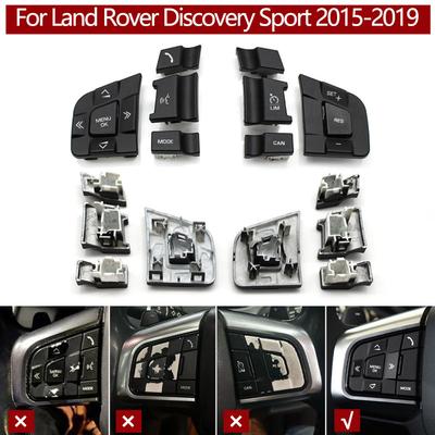 Car Steering Wheel Multi Function Switch Control Button Cover For Land Rover Discovery Sport For Jaguar XE XF F-PACE C-PACE