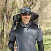 Solar Fan Hat with Neck Flap USB Rechargeable UV Dual Cooling Fan Fishing Hat Foldable Men Women Fisherman Hiking Mou