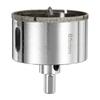 Uxcell Diamond Drill Bit Hole Saw, 2-9/16" (65mm) Center Guide Eccentric Drill Tool for Glass, Ceramic, Marble, Tile, Quartz, Jewelry, and Aquariums