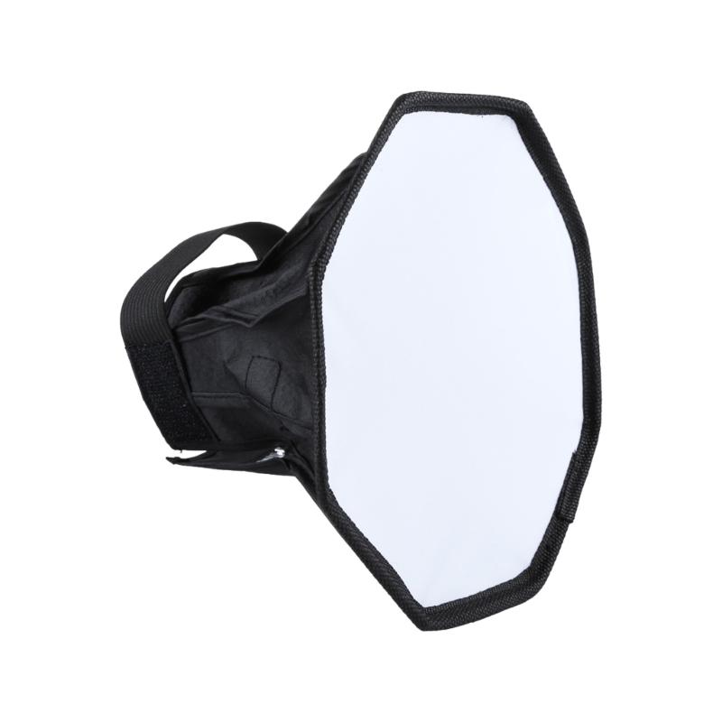 

Foldable Flash Reflector Octagonal Soft Light Cover Softbofor DSLR Camera Flashes Diffuser Foldable Softbox 1