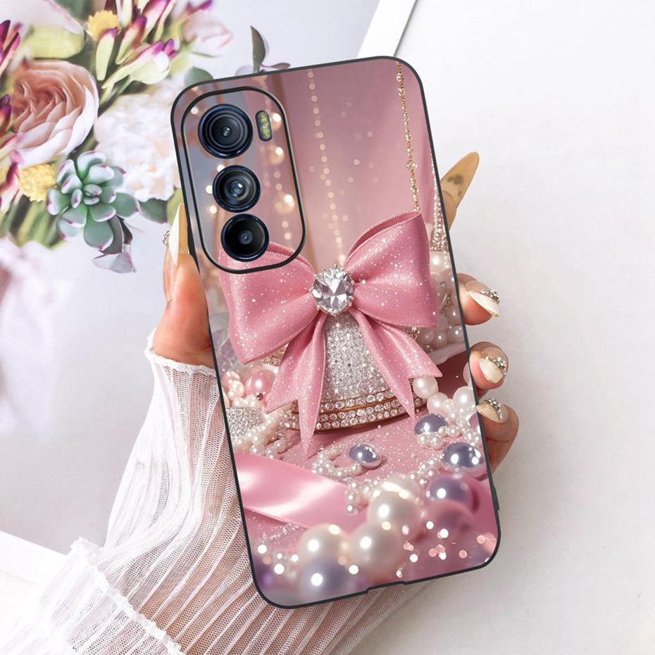 Cute Printing Phone Case For Motorola Edge 30 30Pro 30Neo Soft Black Silicone TPU Cases For MOTO Edge30 Pro Neo Covers Bumpers