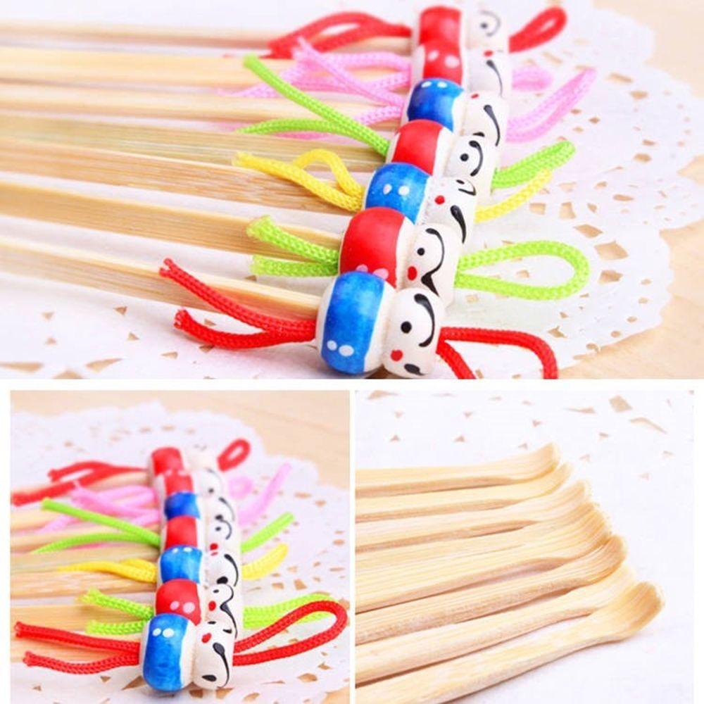 Mini Wax Remover Wood Bamboo Ear Cleaner Tool Handmade Ear Care Earpicks Health Care Ear Picks
