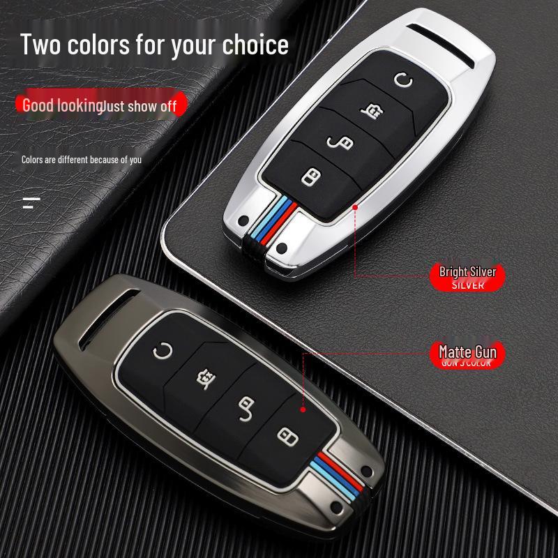 BYD Song Plus Han Qin Pro Car Key Case - Stylish Protection and Decoration