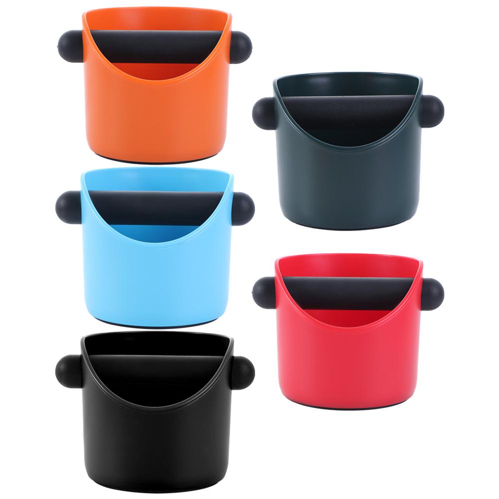 

Removable Espresso Waste Bin Grind Bar Coffee Knock Box Grinds Bin Espresso Knock Box Coffee Tool dark green-Style 2