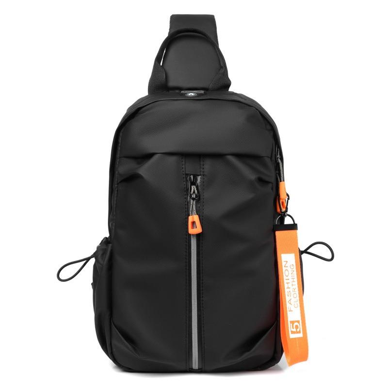 Men's shoulder bag New fashion locomotive messenger bag Oxford cloth commuter breast bag