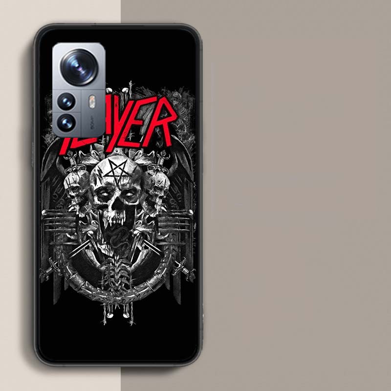 Slayer Heavy Metal Rock Band Phone Case For Xiaomi Mi 13 12T Poco F7 Pro 14 Ultra 15 Pro 12X 12 9 8 Lite 5G 11T 11i 10 10T Pr