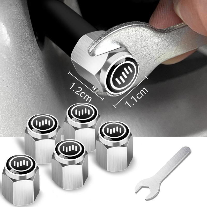 Bouchons de Valve de Pneu Métalliques Antivol Personnalisés