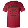 Minnesota Classic Hockey Arch - Hometown Sports Team Unisex T-Shirt