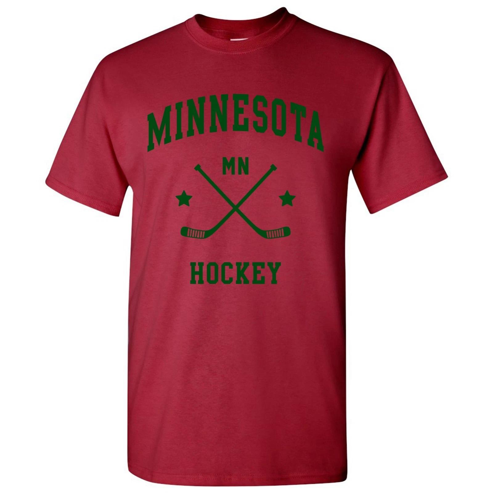 Minnesota Classic Hockey Arch - Hometown Sports Team Unisex T-Shirt M